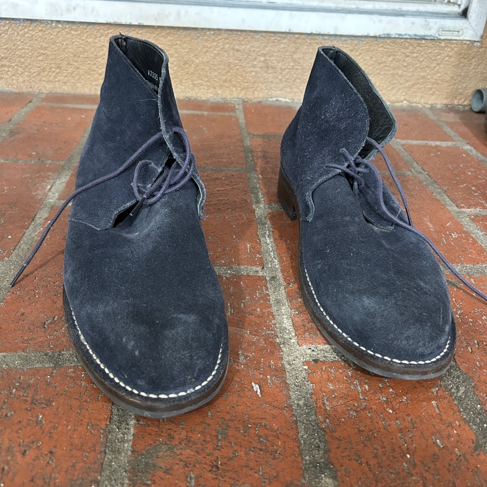 Thursday Boot Company Midnight Navy Blue 11.5 Scout Suede Chukka Boots